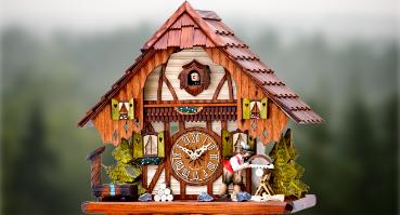 8 days work cuckoo clocks